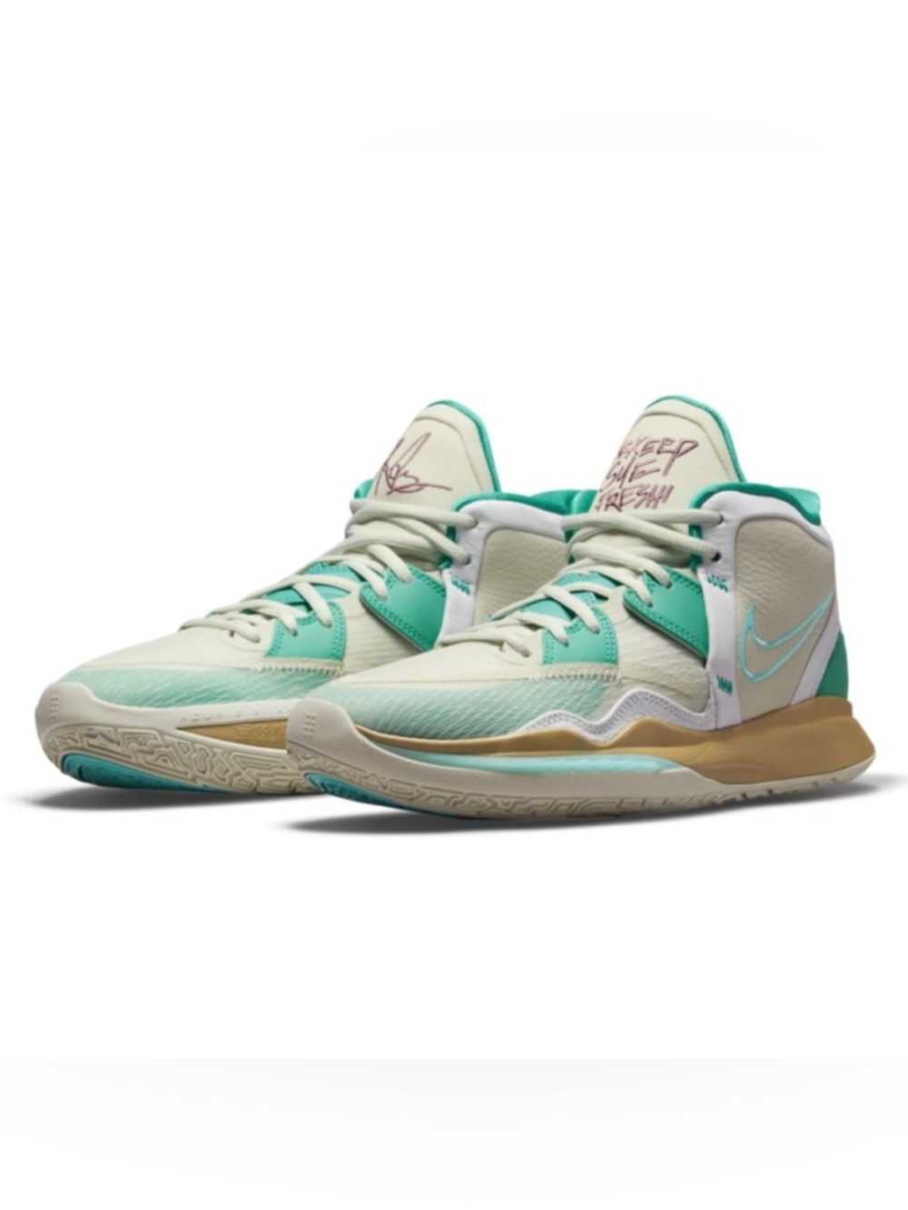 New Nike Kyrie Infinity Golden Tribute Sue Bird Keep Sue Fresh Ivory Sz 11